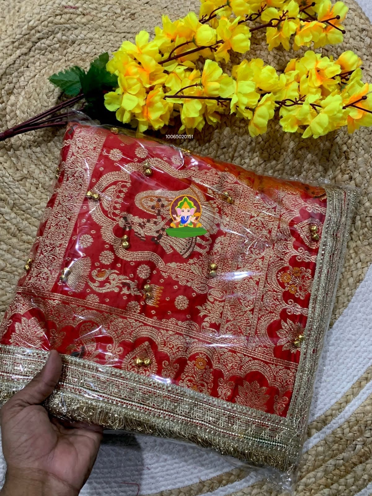 Ghunghroo Viscose Crepe Satin Silk saree