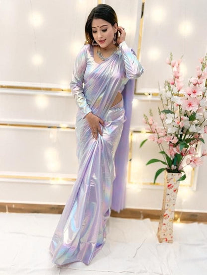 UNICORN SAREE IN SHADES OF RAINBOW