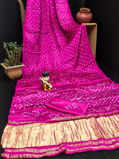 Gajji Silk Saree