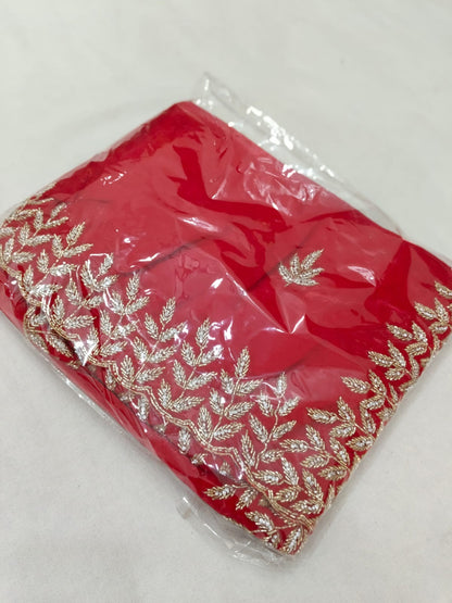 Fendi fabric with diamond stone handwork