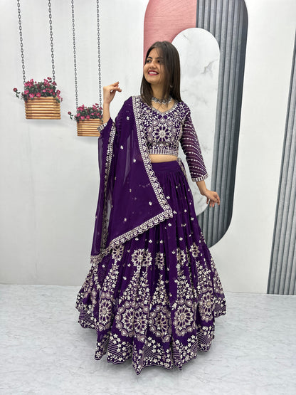 Embroidered Lehenga Choli