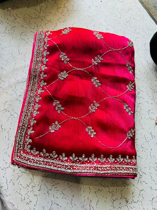 Jimmy Choo jaal design with diamond stone handwork