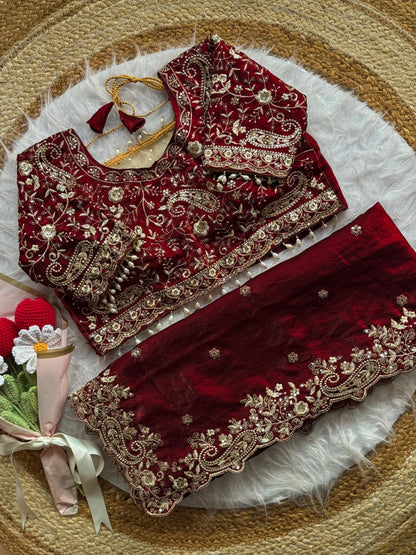 Fandy satin silk designer saree