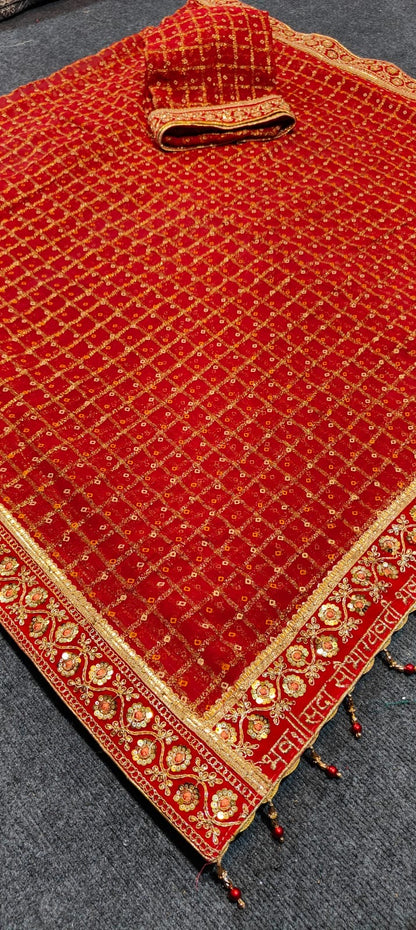 Viscose Ghatchola saree