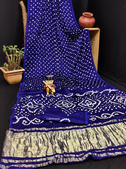 Gajji Silk Saree