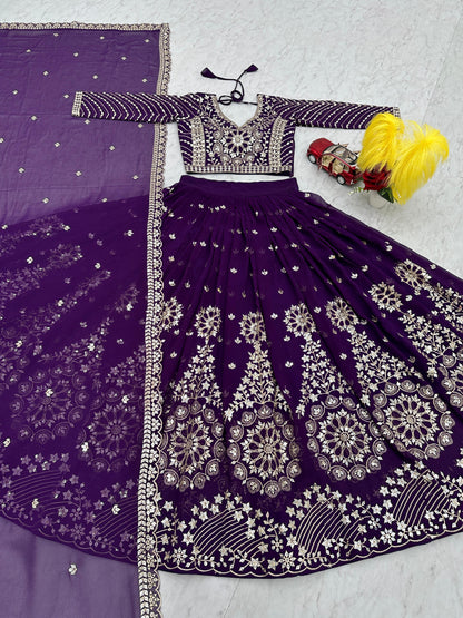 Embroidered Lehenga Choli