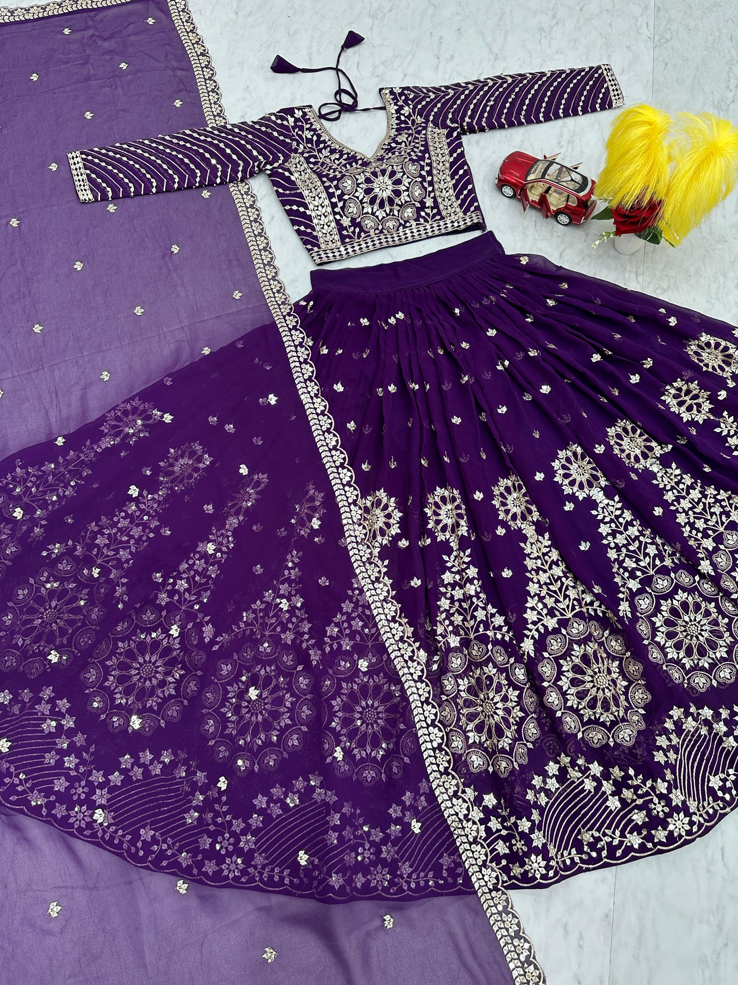 Embroidered Lehenga Choli