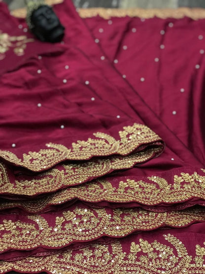 RANGOLI SILK ON BEAUTIFUL WORK