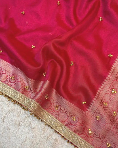 Ghunghroo Tissue saree