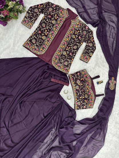 Ready To Wear Saree With Jacket