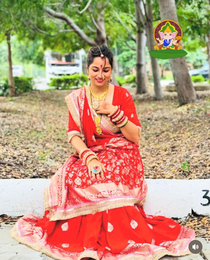 Viscose Dolla Silk Saree with zari lace border