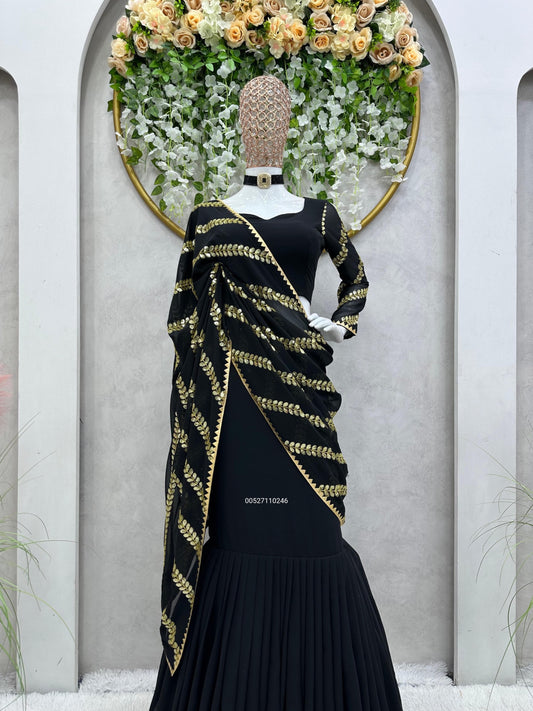 Ready to wear Lehnga Saree