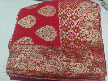 Banarsi Georgette saree